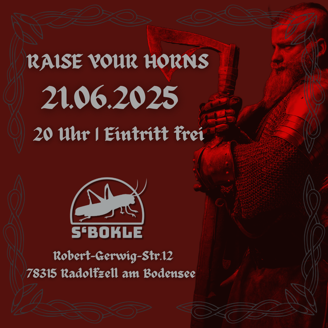 Raise your horns - 21.6.2025