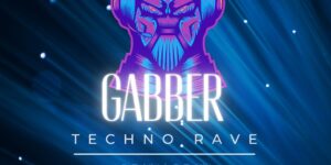 Flyer GABBER Techno Rave am 8.11.2025