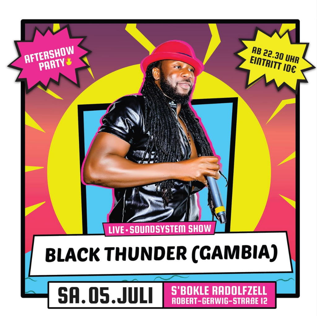 Reggae im Herzen - Black Thunder
