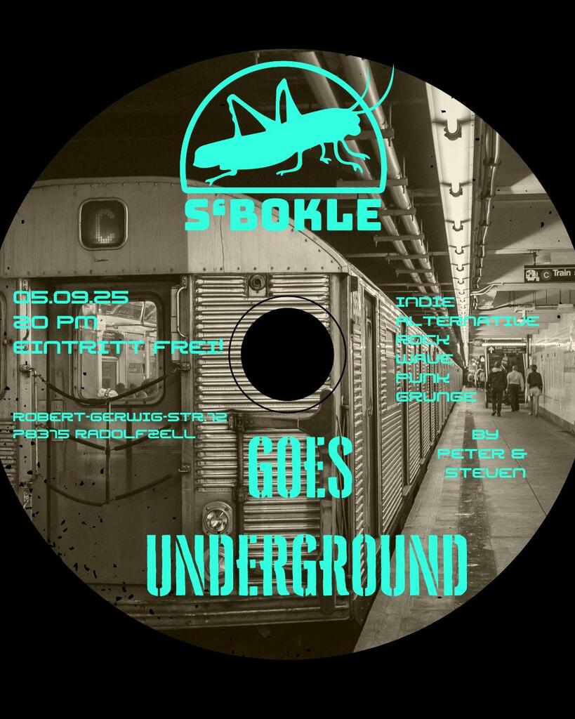 Flyer - Bokle goes undergrund