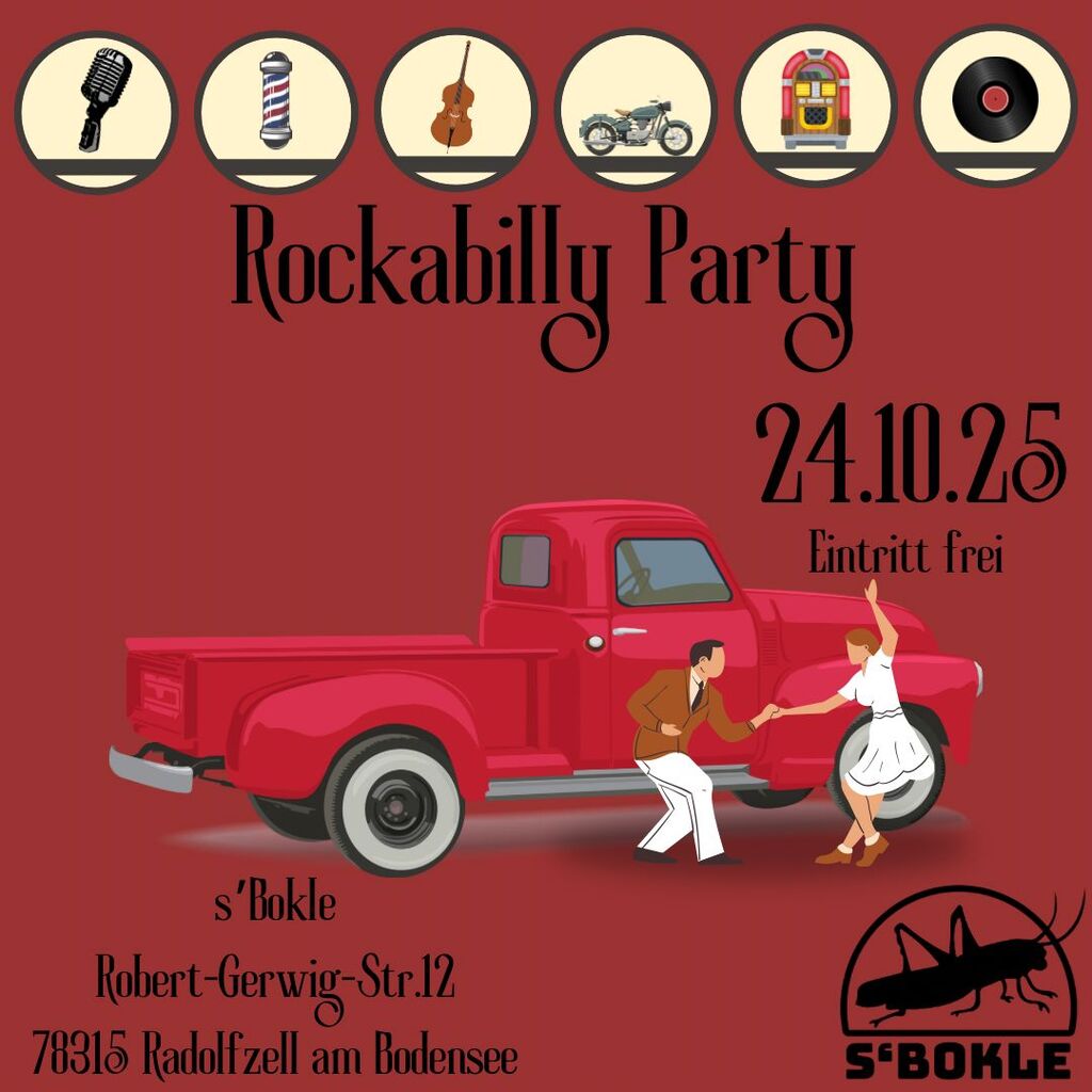 Flyer Rockabilly Party