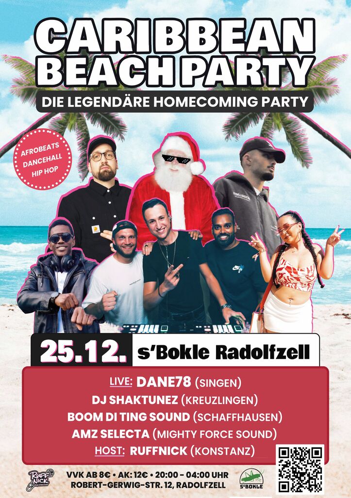Beach-Party am 25.12.2025