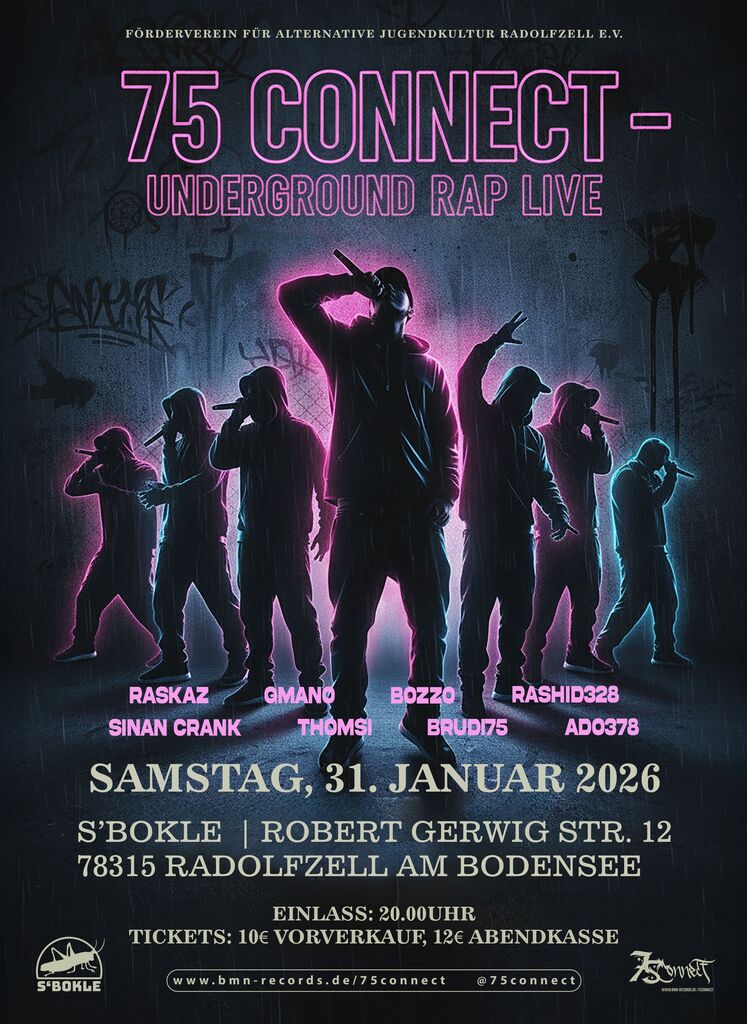75 Connect - Underground Rap Live