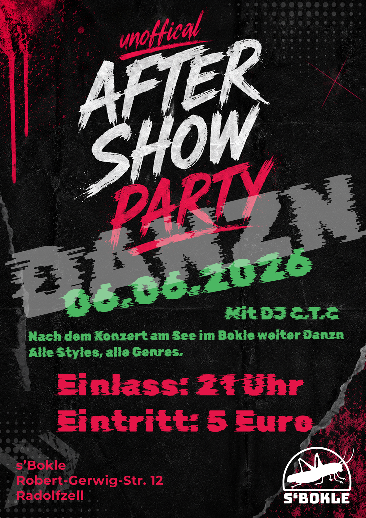 After Show Party 6.6.2026