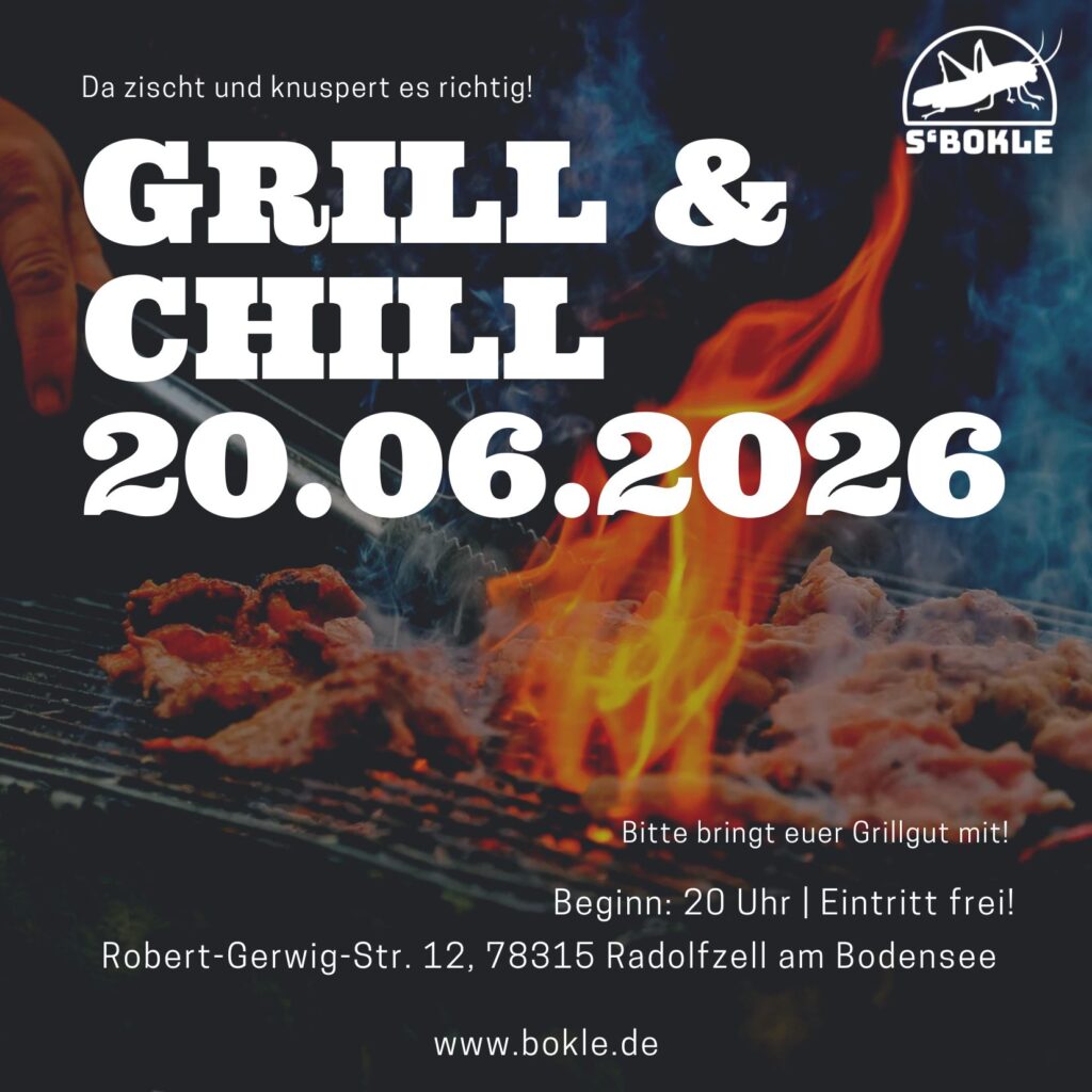 Grill und Chill am 20.6.2026
