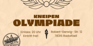 Kneipenolympiade am 3.7.2026