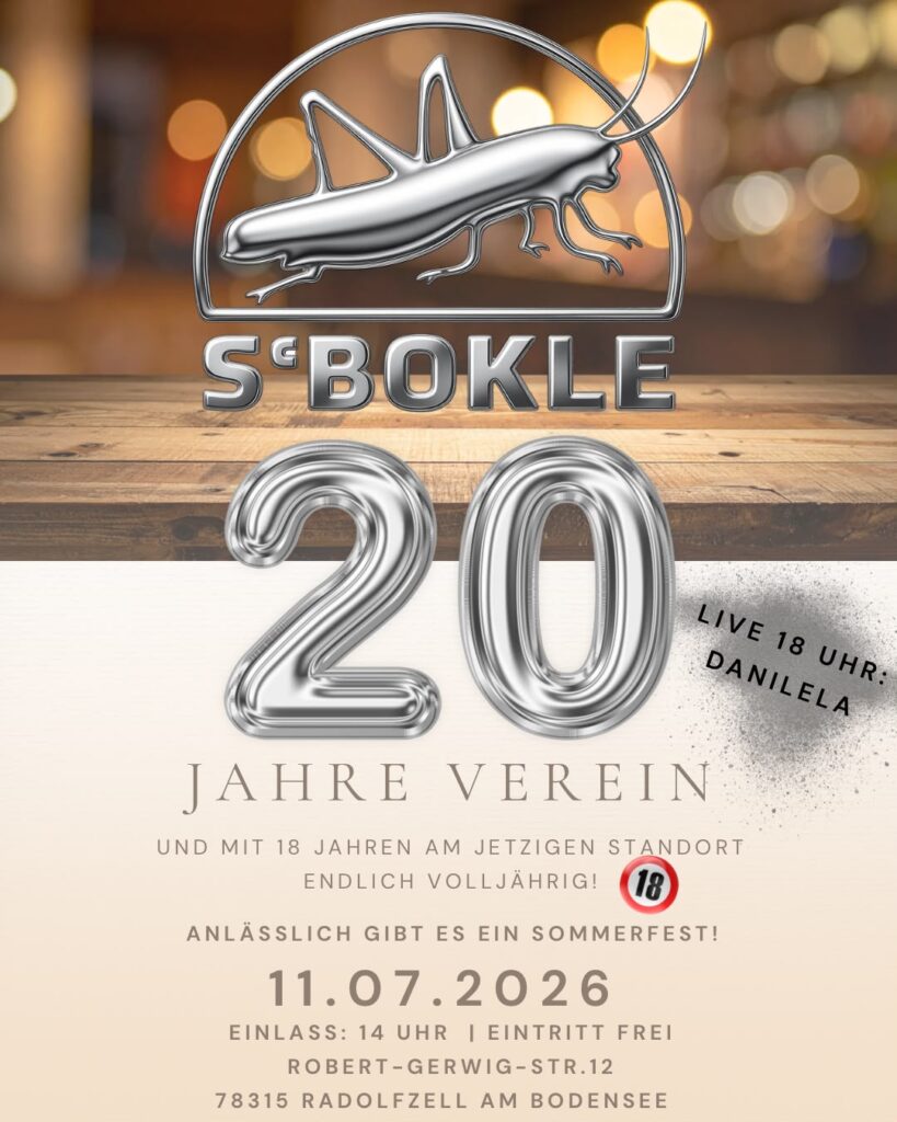 Jubiläum 20 Jahre Förderverein