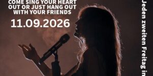 Flyer Karaoke im Bokle am zweiten Freitag im Monat