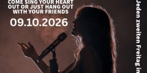 Flyer Karaoke im Bokle am zweiten Freitag im Monat