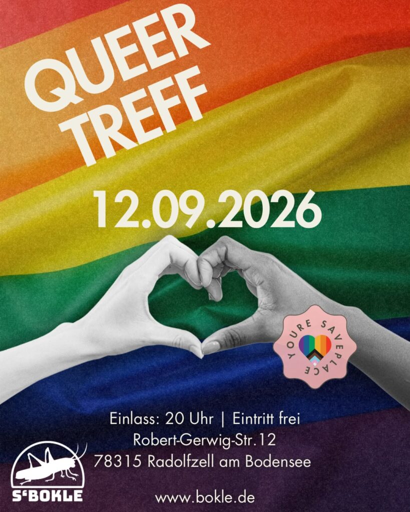 Queertreff am 12.9.2026
