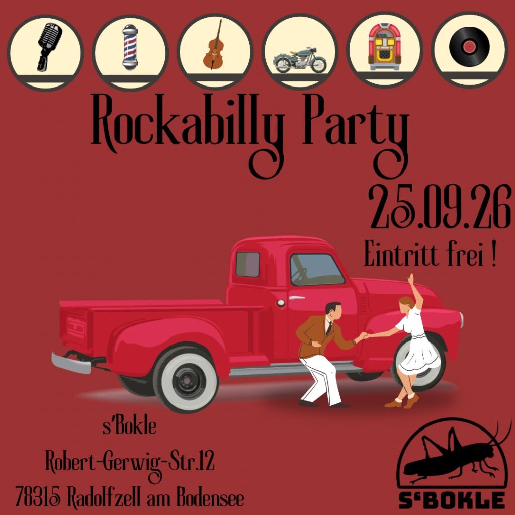 Rockabilly Party am 25.9.2026