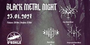 Black Metal Night mit DRUD, KARG, ANHEIM