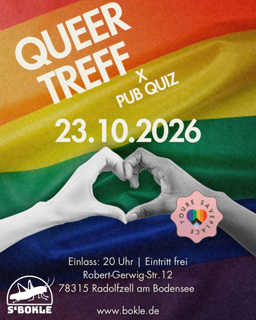 Queertreff mit queerem Pub Quiz